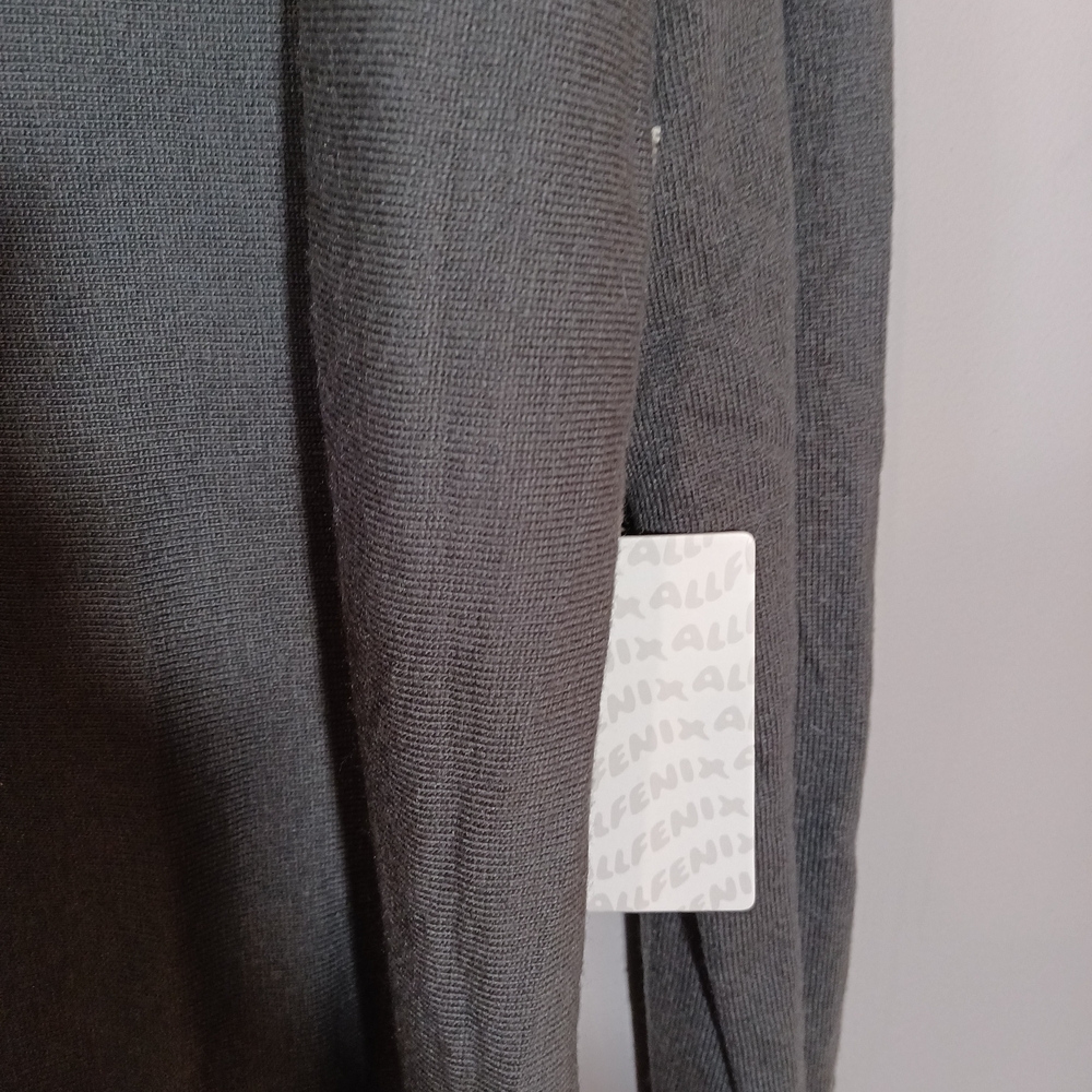All Fenix Chloe V Neck Sweater in Charcoal Size L New NWT - Picture 6 of 8